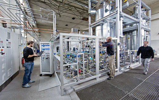 Audi строит завод по производству метана который будет использовать солнечную и ветровую энергию